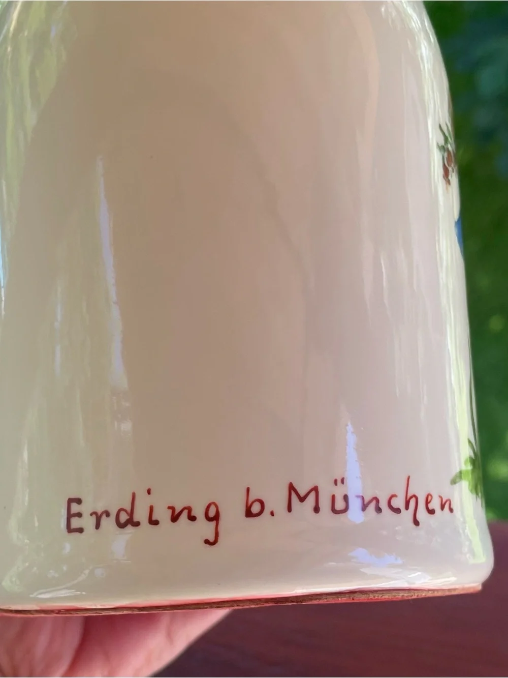 Hand-Painted Child Illustration Ceramic Mug Muchen Stein